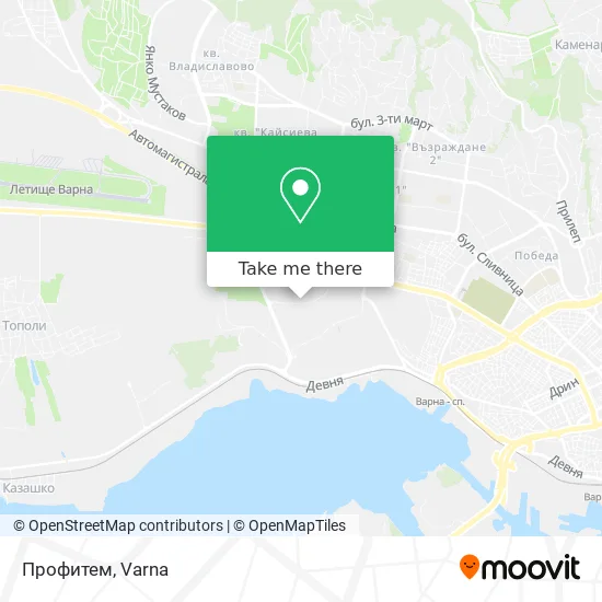 Карта Профитем