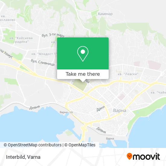 Карта Interbild