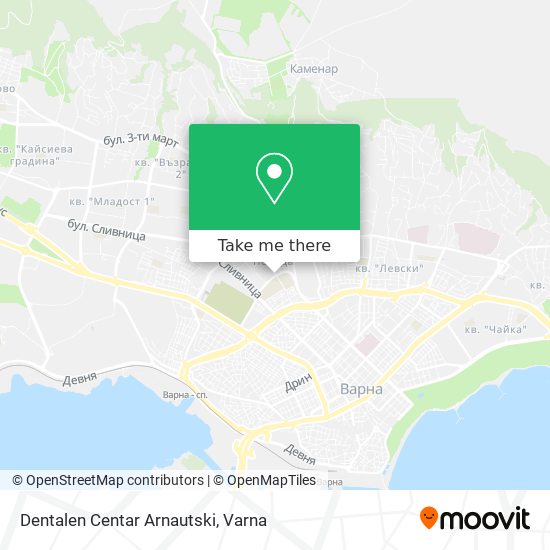 Dentalen Centar Arnautski map
