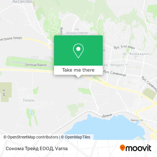 Карта Сонома Трейд ЕООД