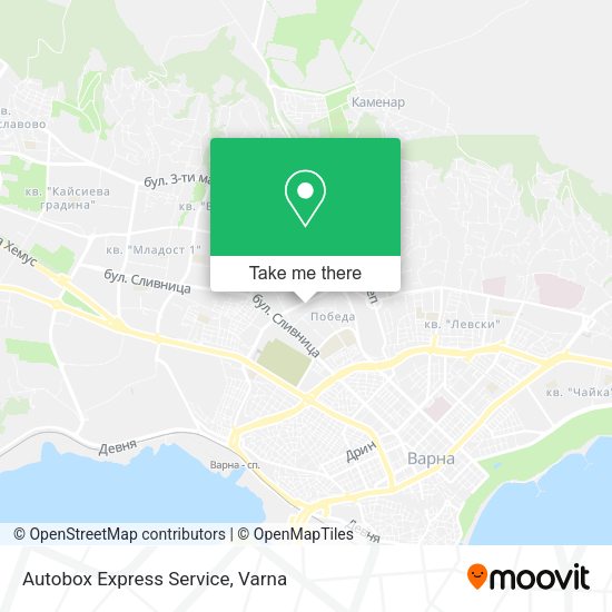 Карта Autobox Express Service
