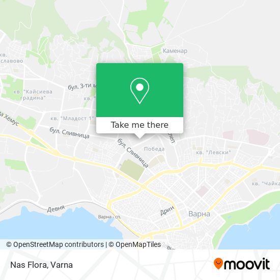 Nas Flora map