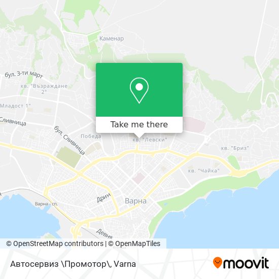 Автосервиз \Промотор\ map