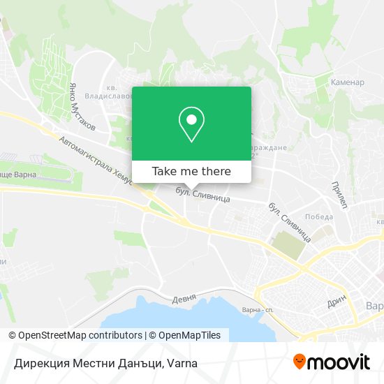 Дирекция Местни Данъци map