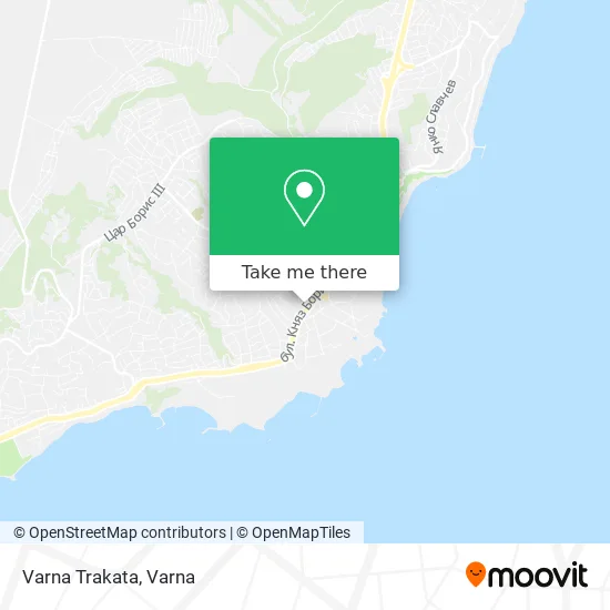 Карта Varna Trakata