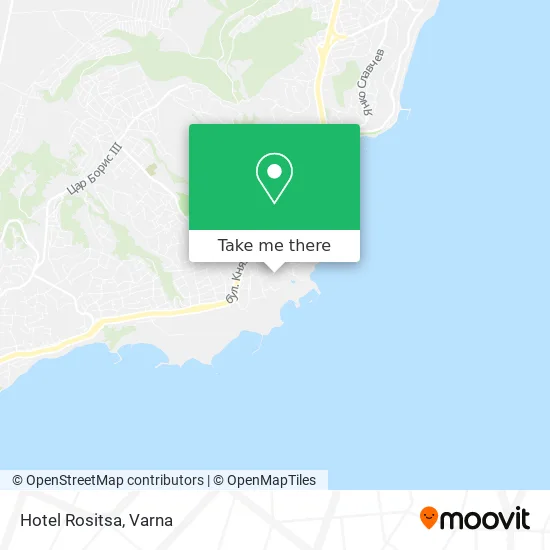 Карта Hotel Rositsa