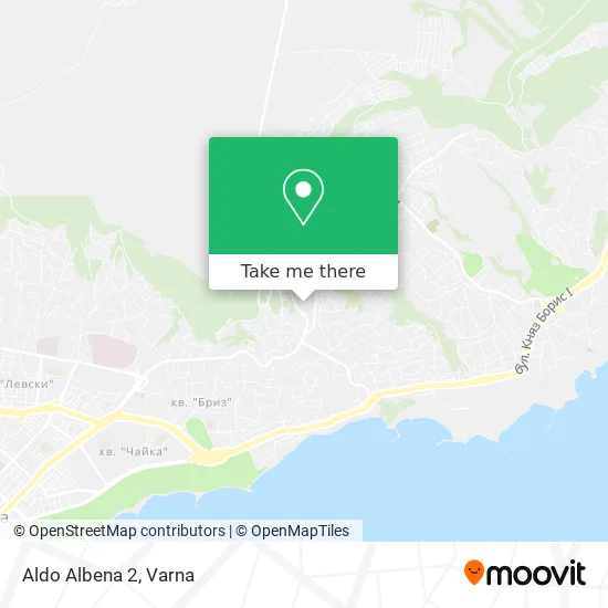 Карта Aldo Albena 2
