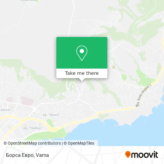 Карта Борса Евро