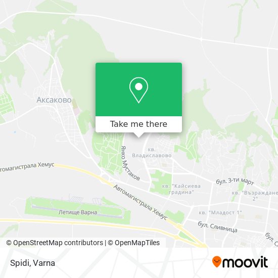 Карта Spidi