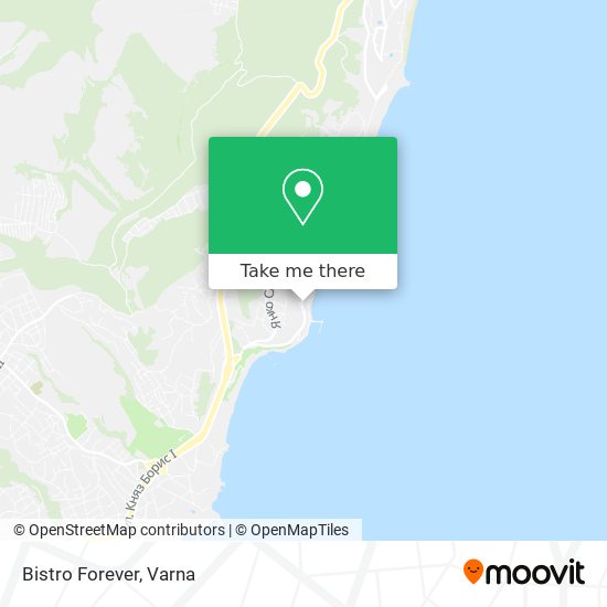 Bistro Forever map