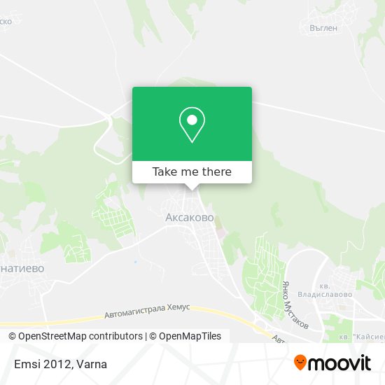 Emsi 2012 map