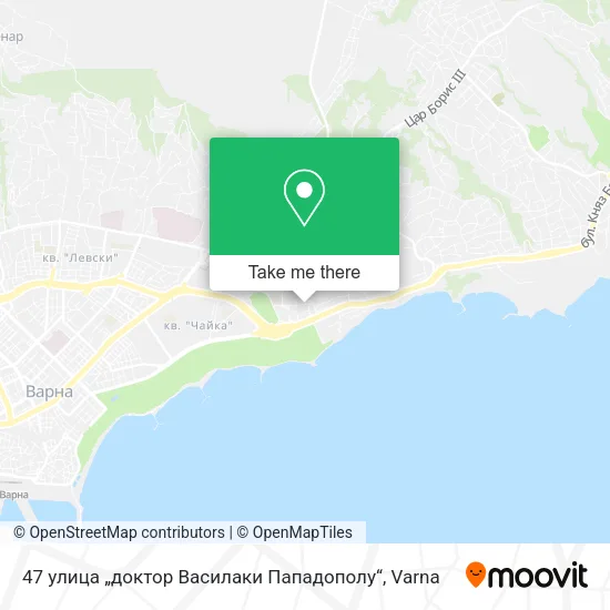 Карта 47 улица „доктор Василаки Пападополу“