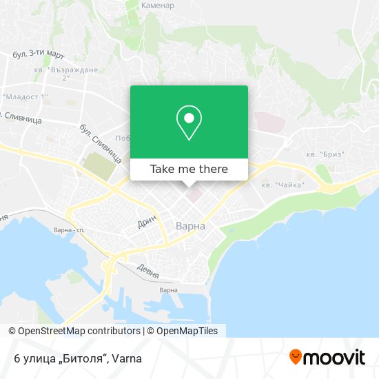 6 улица „Битоля“ map