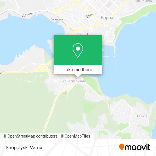 Карта Shop Jysk