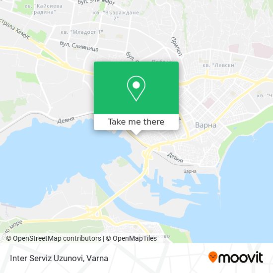 Inter Serviz Uzunovi map