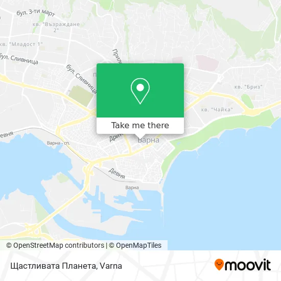 Карта Щастливата Планета