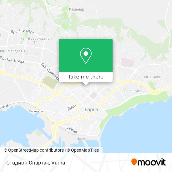 Стадион Спартак map