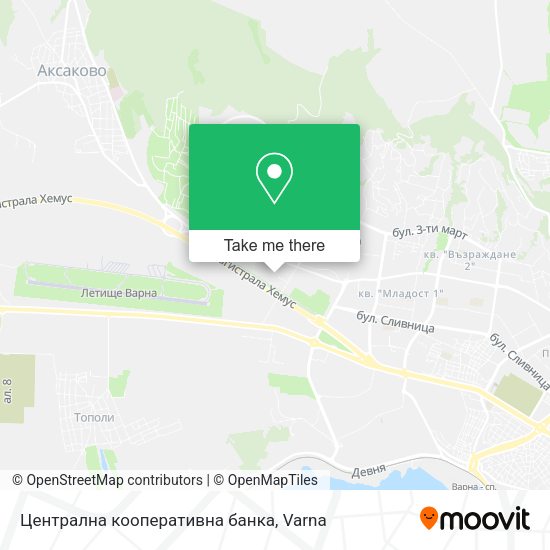 Карта Централна кооперативна банка