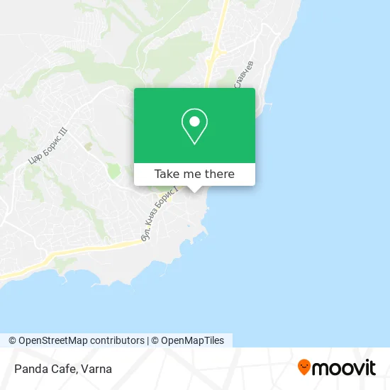 Карта Panda Cafe