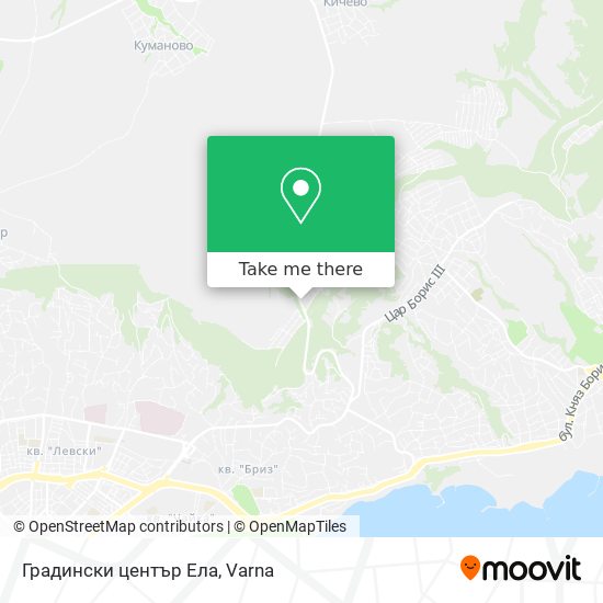 Градински център Ела map