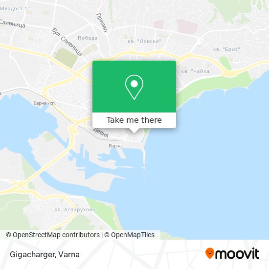 Gigacharger map