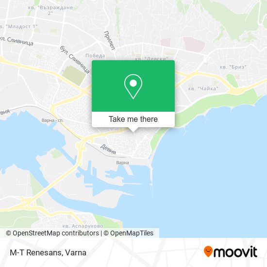 M-T Renesans map