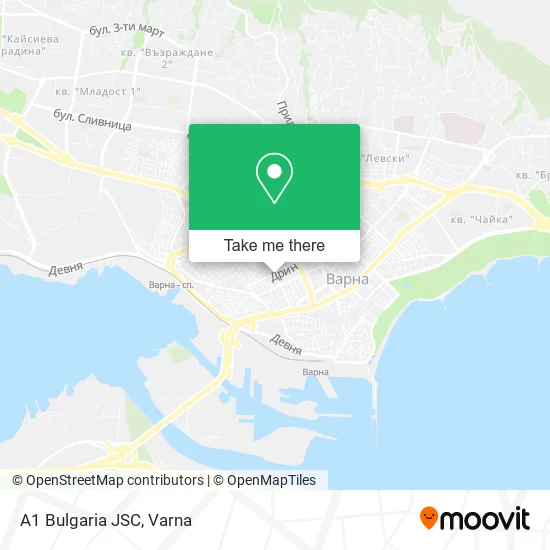 Карта A1 Bulgaria JSC