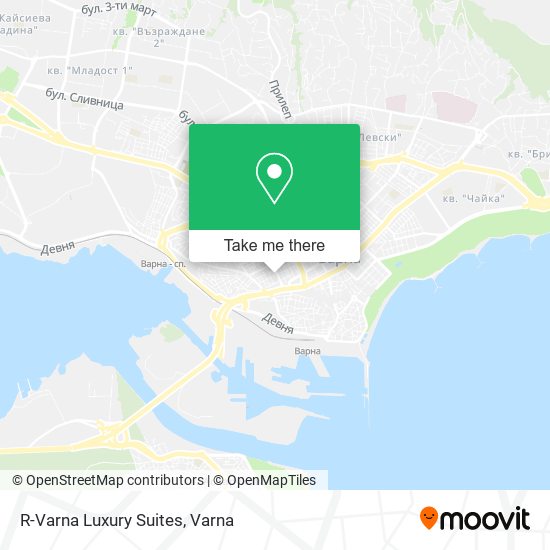 R-Varna Luxury Suites map