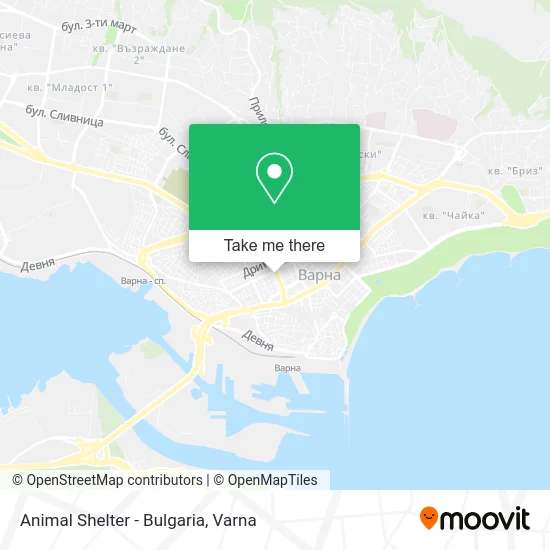 Карта Animal Shelter - Bulgaria