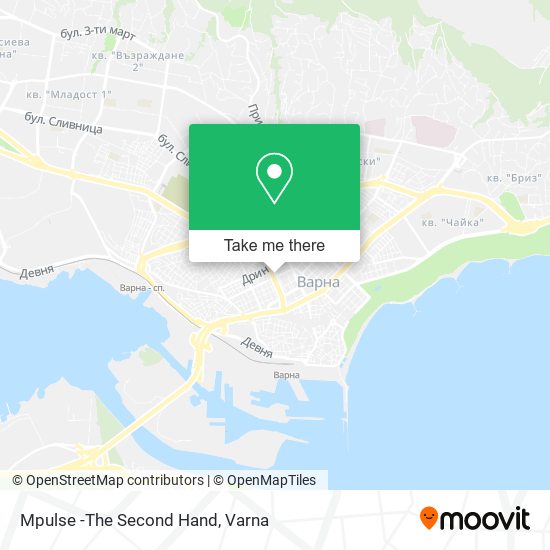 Mpulse -The Second Hand map