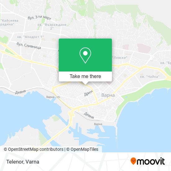 Карта Telenor