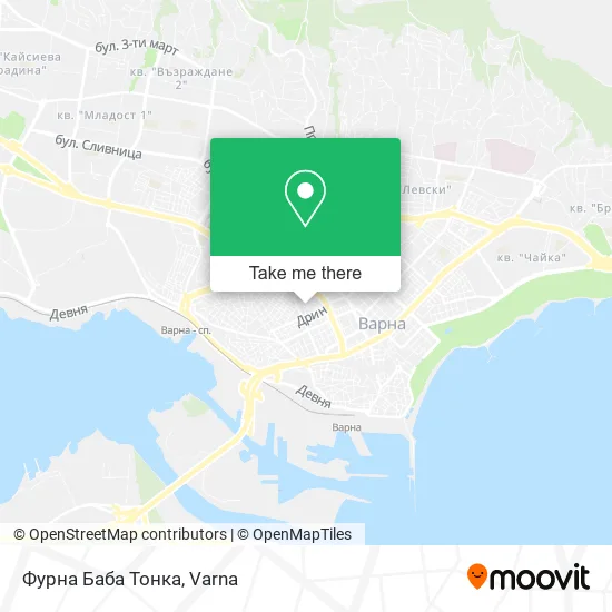 Карта Фурна Баба Тонка