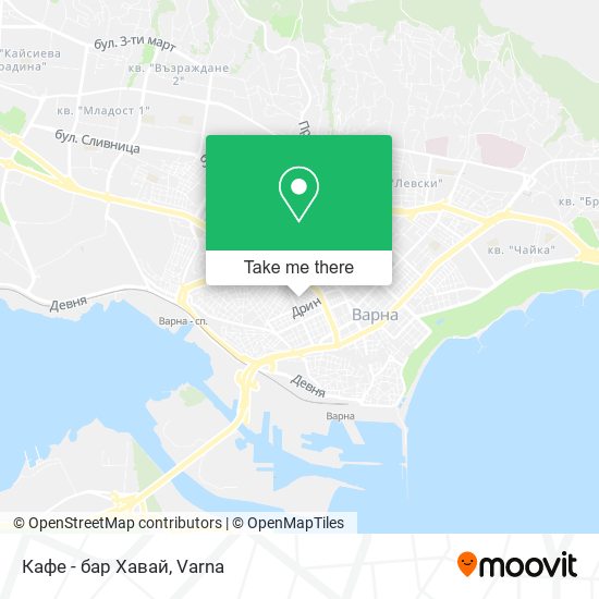 Кафе - бар Хавай map