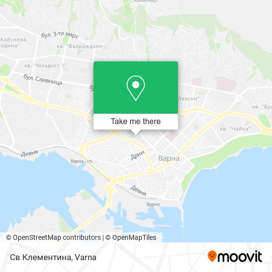 Св Клементина map
