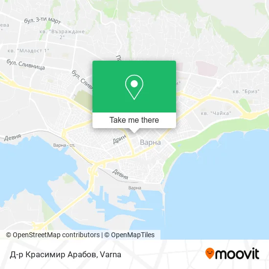 Карта Д-р Красимир Арабов