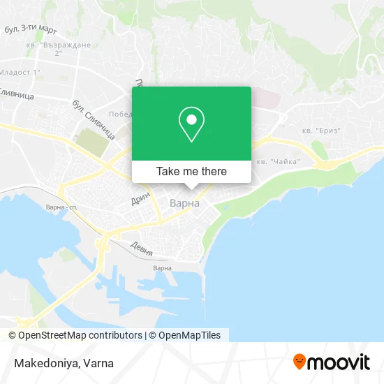 Карта Makedoniya