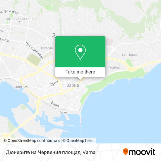 Дюнерите на Червения площад map