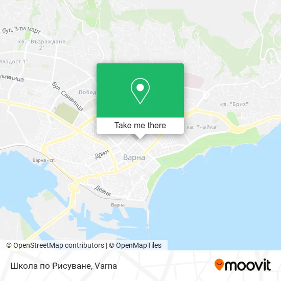 Карта Школа по Рисуване