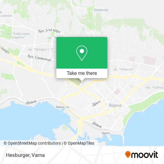 Карта Hesburger