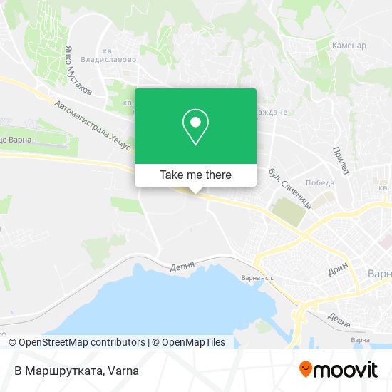 В Маршрутката map
