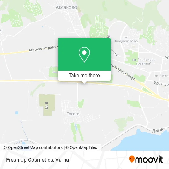 Карта Fresh Up Cosmetics