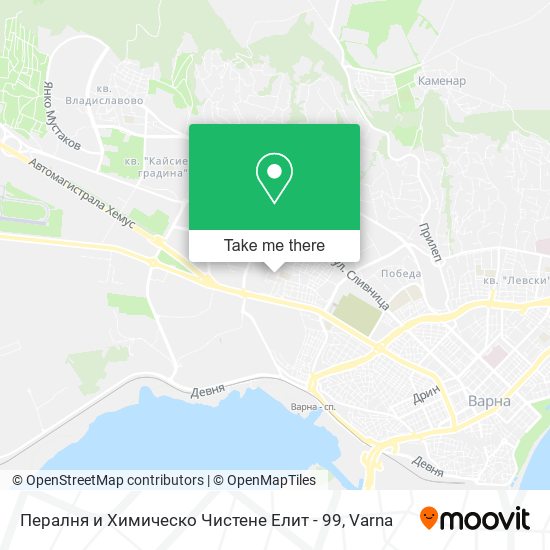 Пералня и Химическо Чистене Елит - 99 map