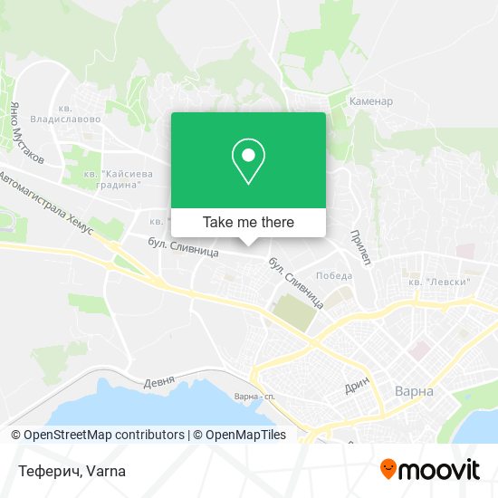 Карта Теферич