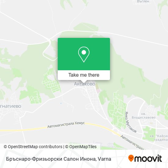 Бръснаро-Фризьорски Салон Инона map