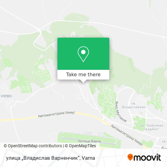 улица „Владислав Варненчик“ map