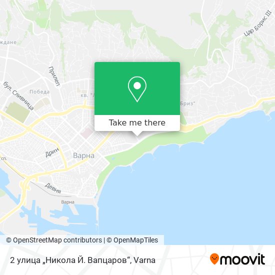2 улица „Никола Й. Вапцаров“ map