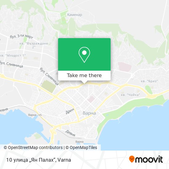 10 улица „Ян Палах“ map