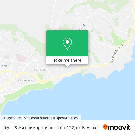 бул. "8-ми приморски полк" бл. 122, вх. В map