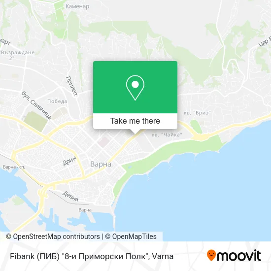 Карта Fibank (ПИБ) "8-и Приморски Полк"