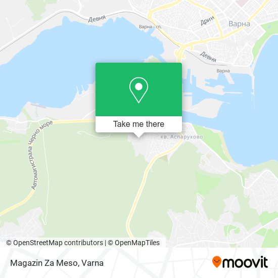 Magazin Za Meso map
